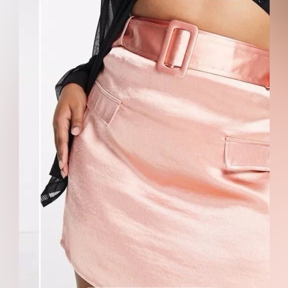ASOS Light Pink Mini Skirt